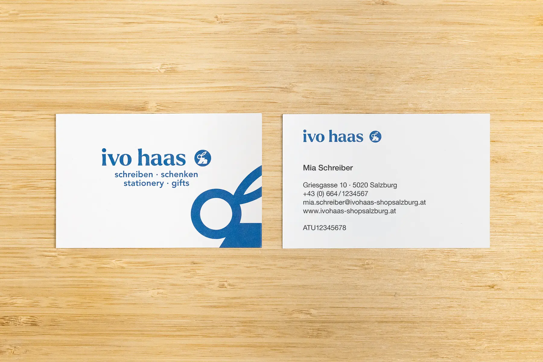ivo haas visitenkarte b2b