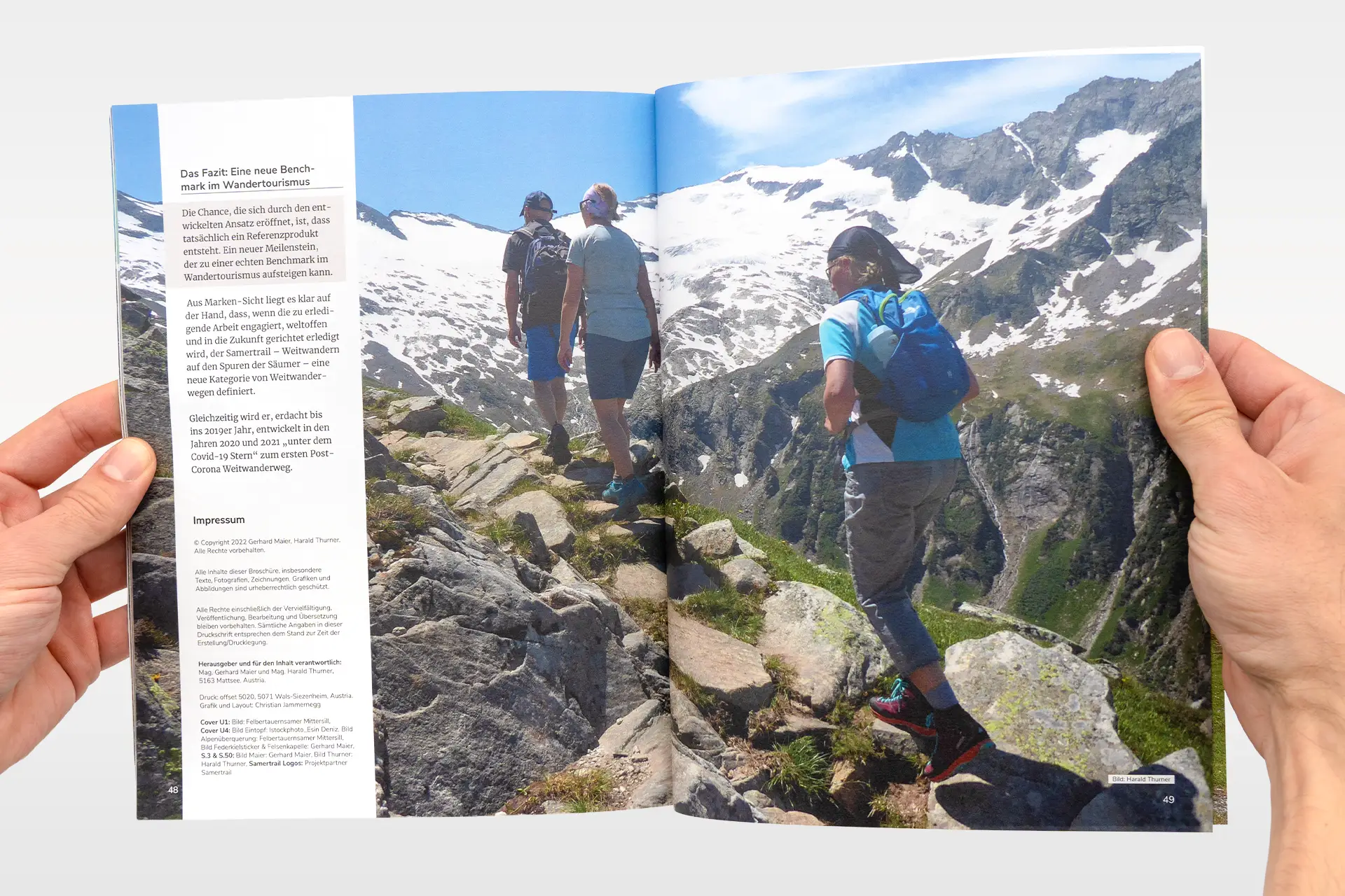 samertrail markenhandbuch seite 48 49