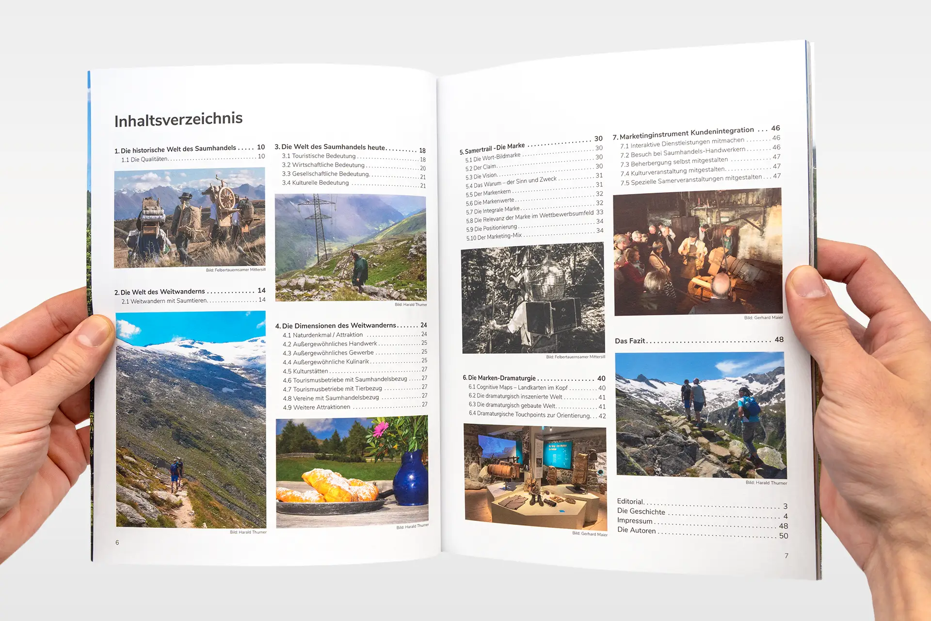 samertrail markenhandbuch seite 6 7